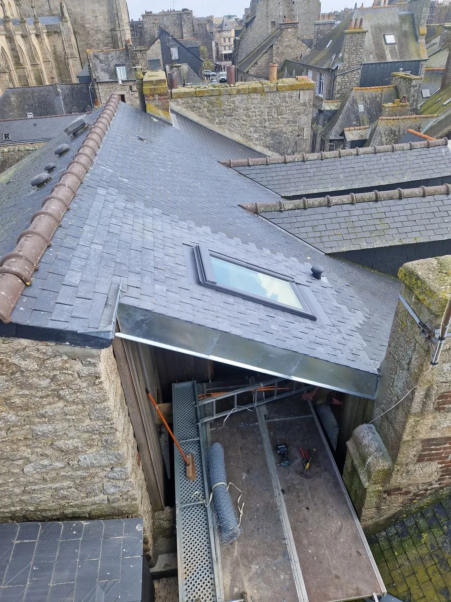 Photo de réalisation de chantier en Ille et Vilaine et Côtes d'Armor effectué par l'entreprise Meal