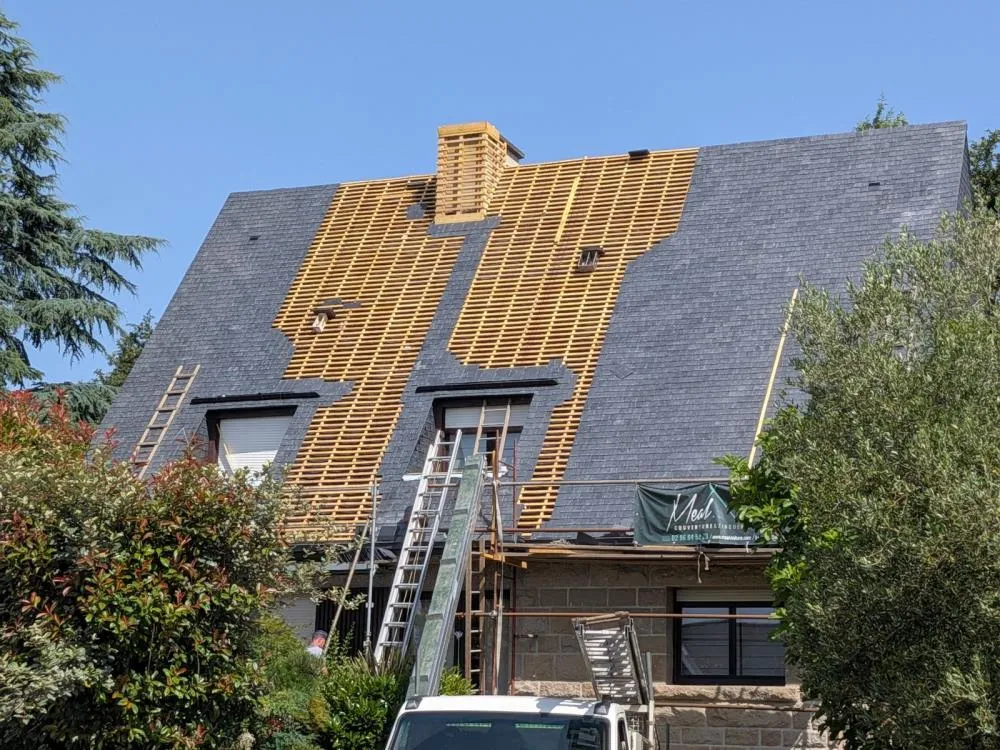 Photo de réalisation de chantier en Ille et Vilaine et Côtes d'Armor effectué par l'entreprise Meal