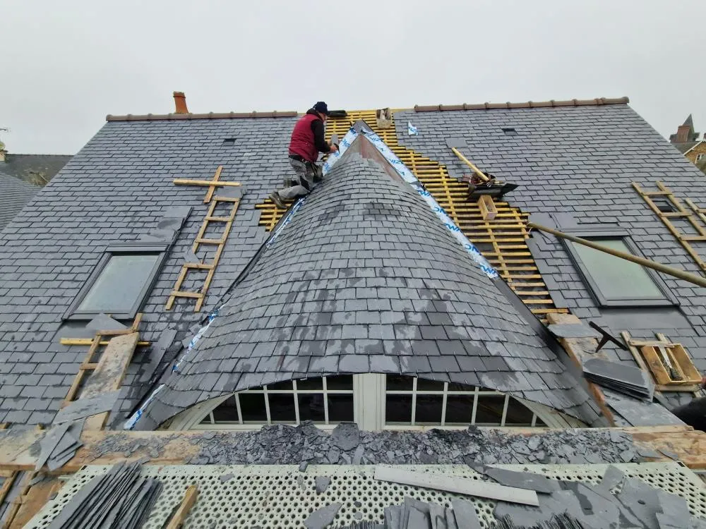 Photo de réalisation de chantier en Ille et Vilaine et Côtes d'Armor effectué par l'entreprise Meal